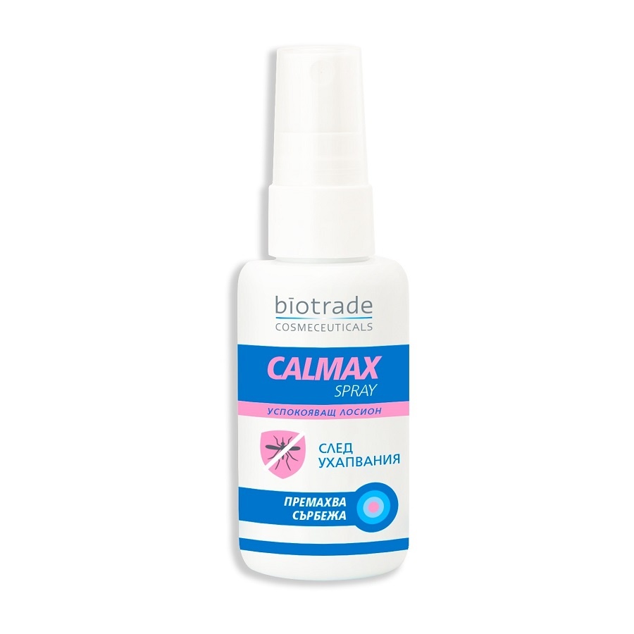 Spray calmant intepaturi de insecte Calmax, 50 ml, Biotrade (Concentratie: 50 ml)