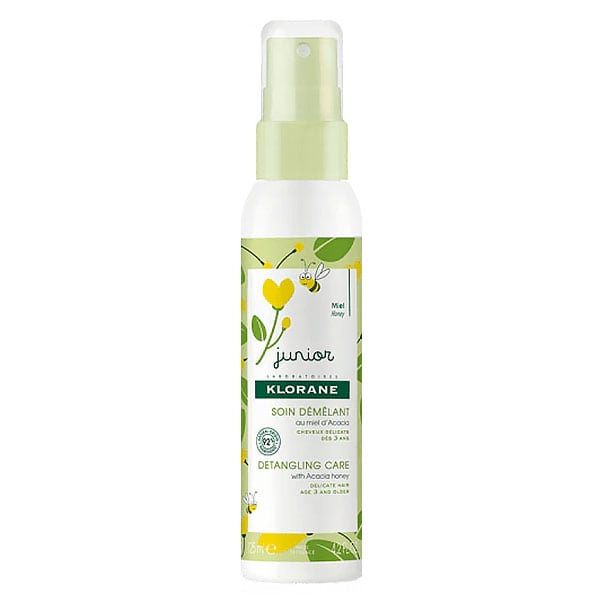 Spray pentru descurcarea parului cu miere de Acacia Klorane Junior (Concentratie: Spray, Gramaj: 125 ml)