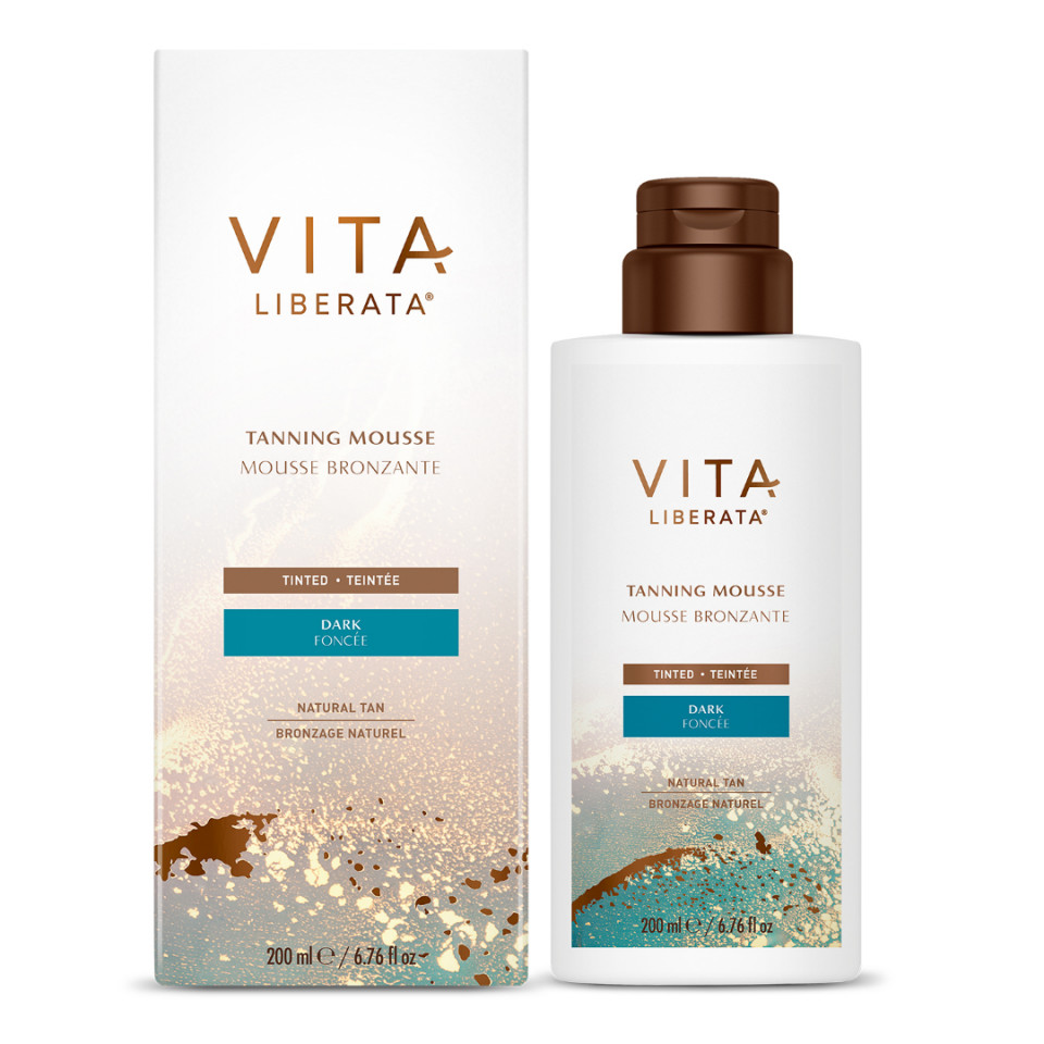 Spuma autobronzanta Vita Liberata Tinted Tanning Mousse, 200 ml (Concentratie: Autobronzant, Culoare produse: Dark)