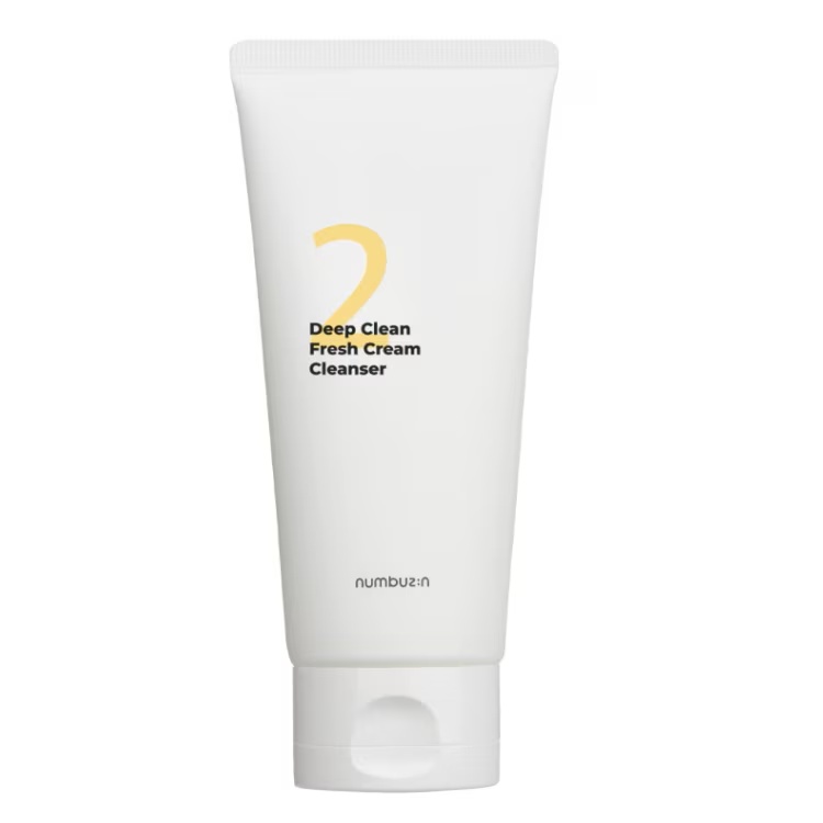 Spuma pentru curatarea fetei, Numbuzin, No.2 Deep Clean Fresh Face Cleansing, 120ml