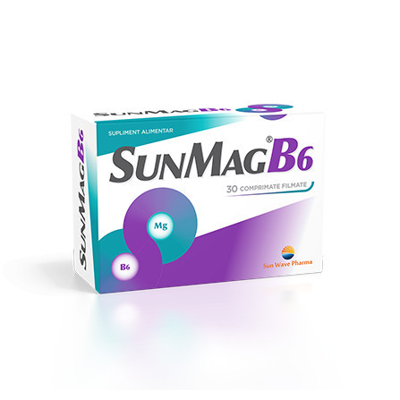 SunMag B6 Sun Wave Pharma 30 capsule (Ambalaj: 30 capsule)