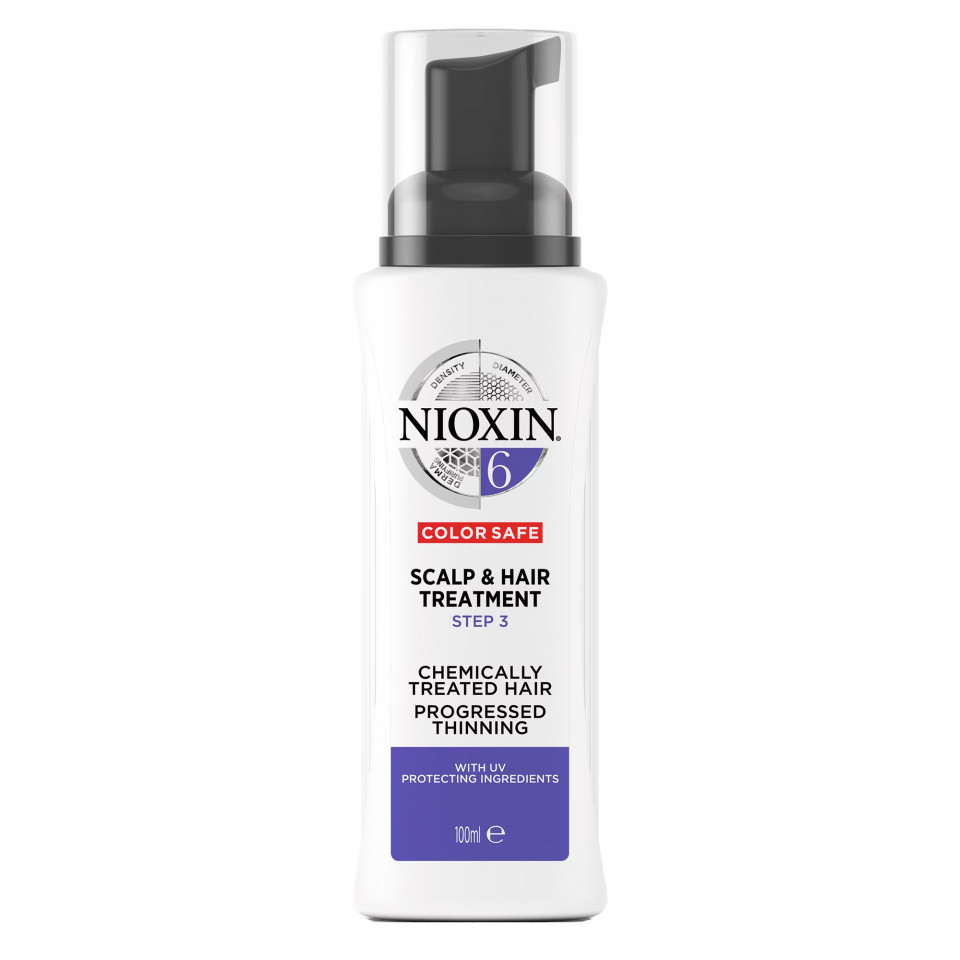 Tratament leave-in Nioxin System 6 pentru par tratat chimic, 100 ml (Concentratie: Tratamente pentru par, Gramaj: 100 ml)