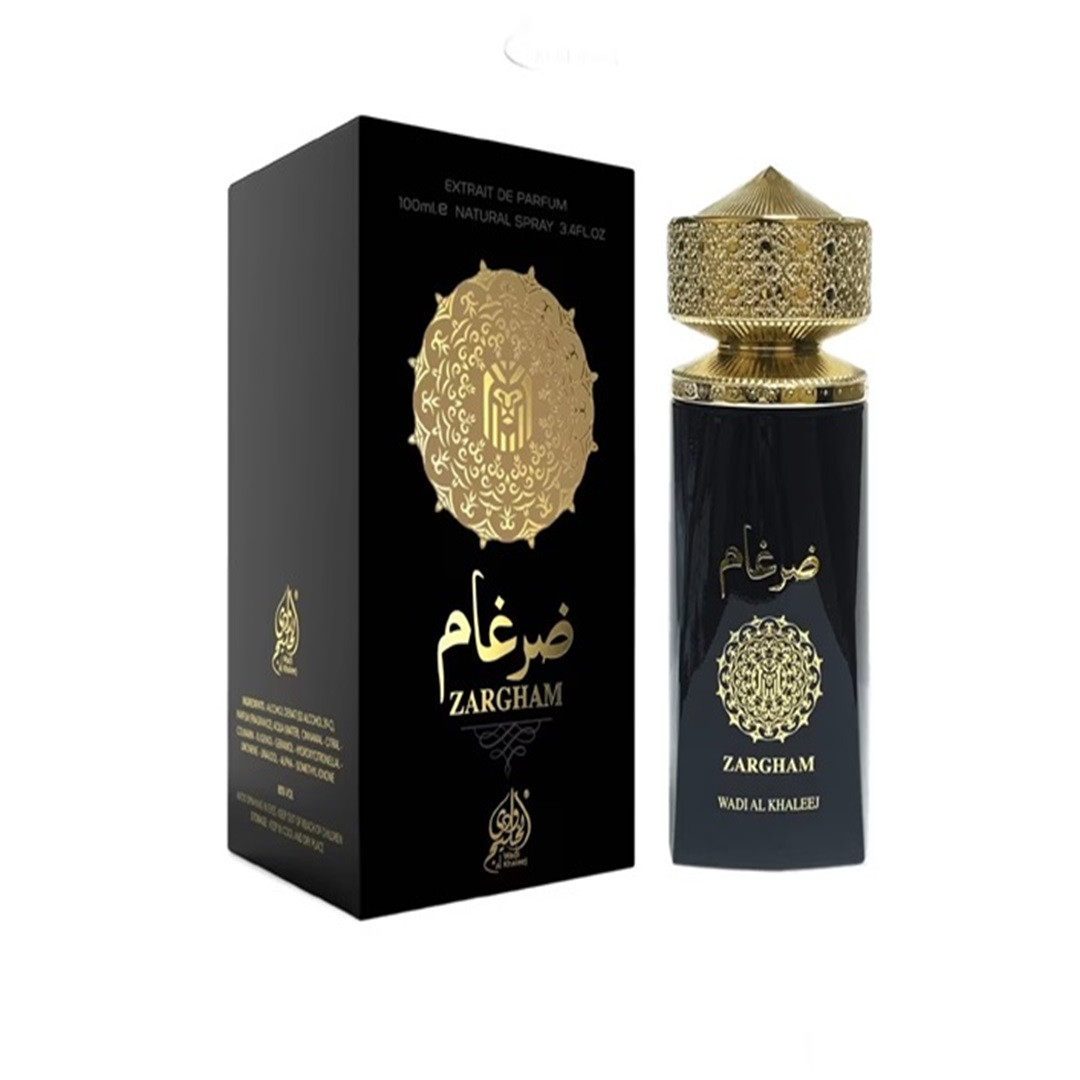 Zargham Black, Wadi Al Khaleej, Apa de Parfum Barbati, 100ml