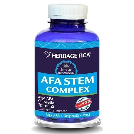 AFA Stem Complex Herbagetica (Ambalaj: 120 capsule, Concentratie: 400 mg)