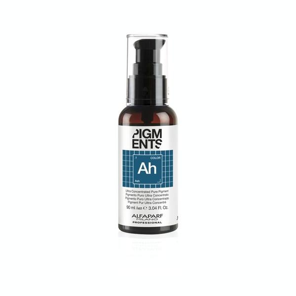 Alfaparf Milano Pigments Ash .1 AH, Pigment Pur Ultraconcentrat Cenușiu pentru Păr, 90 ml