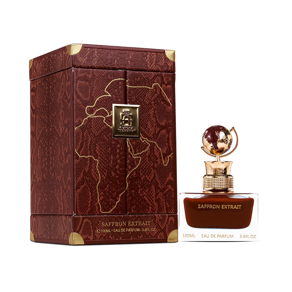 Aurora Globe Collection Safron Extrait, Apa de parfum, Unisex, 100 ml (Concentratie: Apa de Parfum, Gramaj: 100 ml)