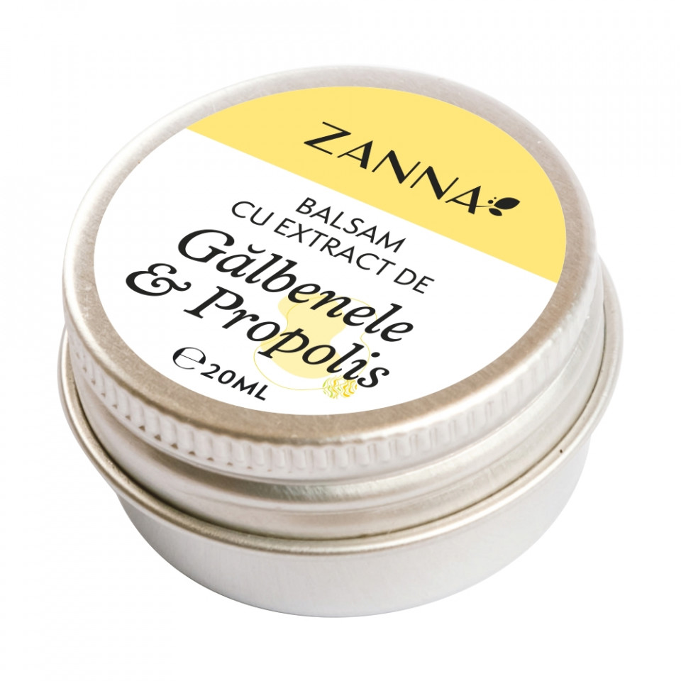 Balsam cu Galbenele si Propolis, Zanna (Gramaj: 50 ml)