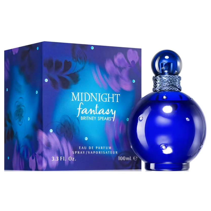 Britney Spears Midnight Fantasy, Apa de Parfum, Femei (Concentratie: Apa de Parfum, Gramaj: 100 ml)