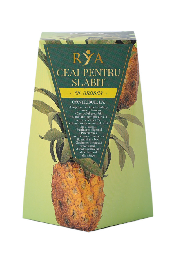 Ceai pentru slabit cu ananas 60 gr. Rya