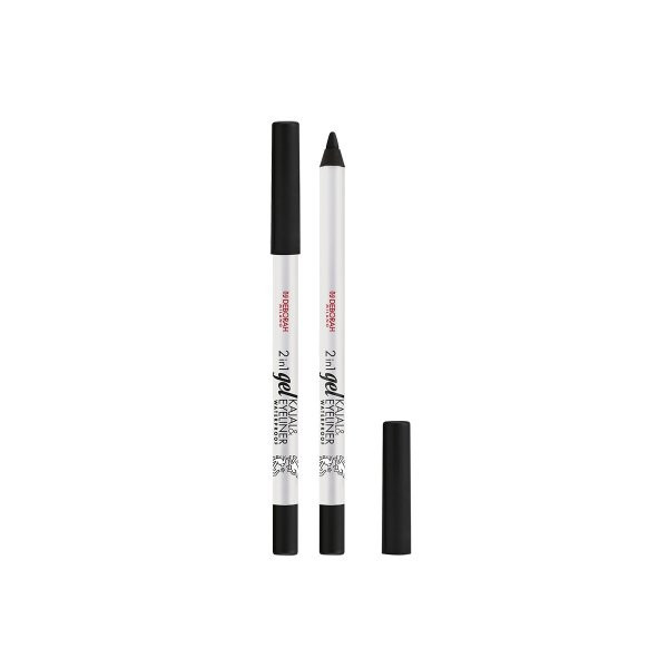 Creion de Ochi 2in1 Deborah Kajal&Eyeliner Waterproof Keith Haring (CULOARE: Black, Gramaj: 1,5 g)