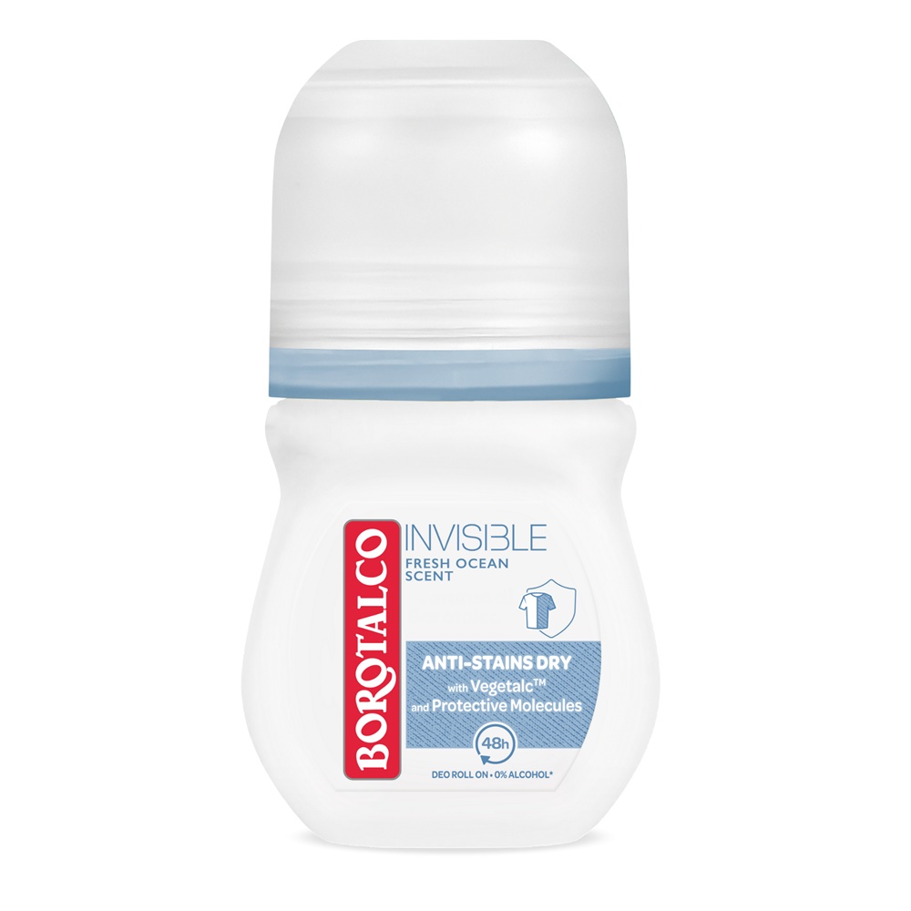 Deodorant Roll-On Borotalco Invisible Fresh (Gramaj: 50 ml)