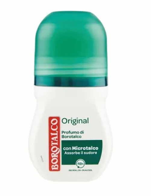 Deodorant Roll-On Borotalco Original (Gramaj: 50 ml, Concentratie: 3 buc)