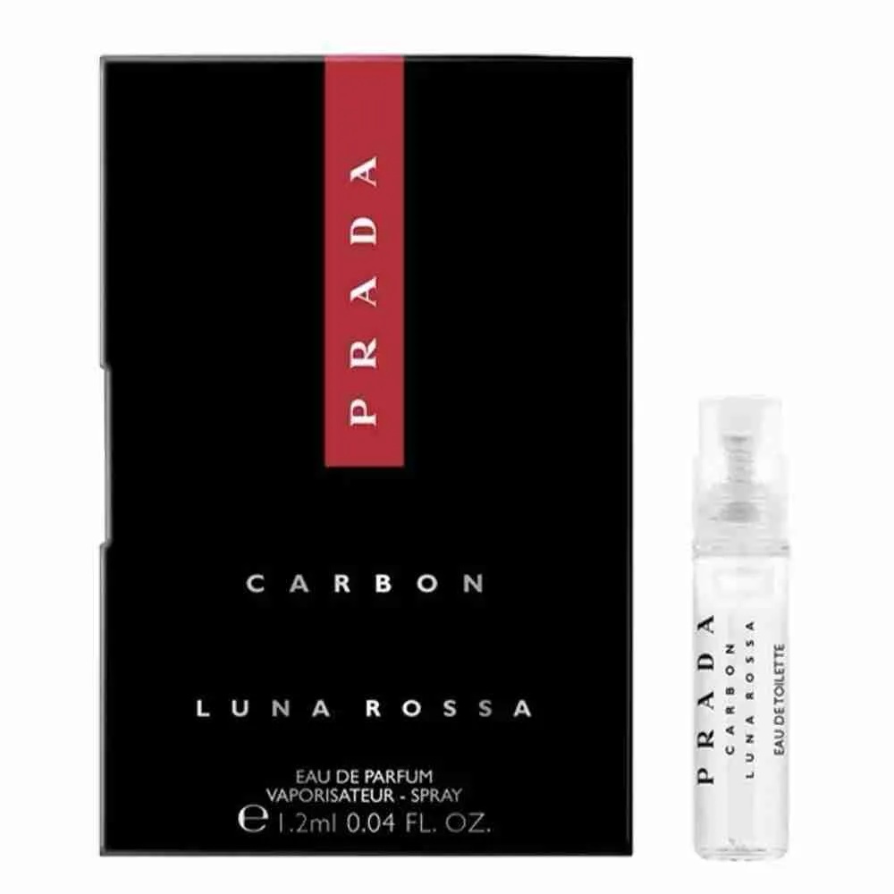 Esantion Prada Luna Rossa Carbon, Barbati, Apa de parfum, 1,2 ml