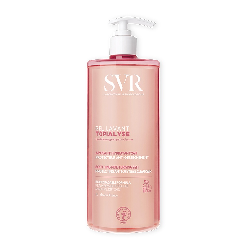 Gel pentru corp si fata Lavant Topialyse SVR, 1000 ml (Gramaj: 1000 ml Refill)