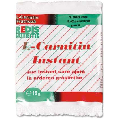 L-Carnitin Instant Redis 15 g (Concentratie: 1000 mg)
