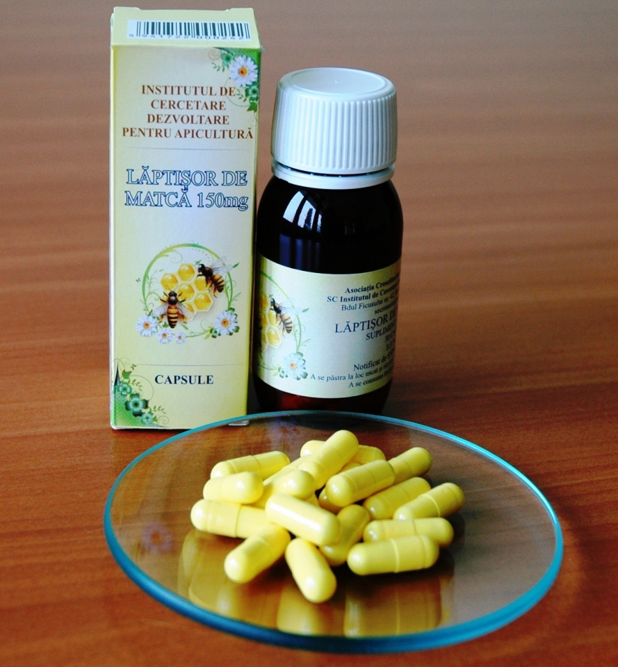 Laptisor de Matca Institutul Apicol 30 capsule