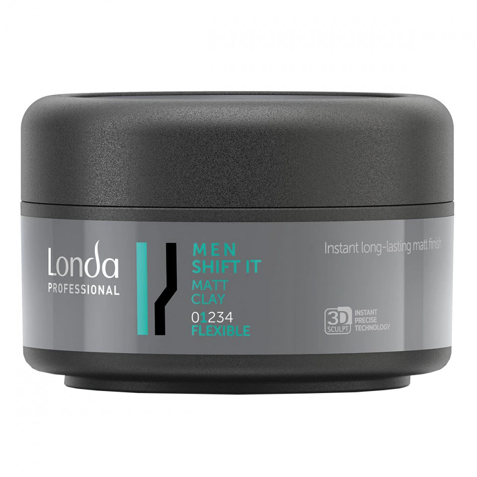 Londa Professional MEN SHIFT IT ceara cu aspect mat si fixare flexibila (Concentratie: Crema modelatoare, Gramaj: 75 ml)