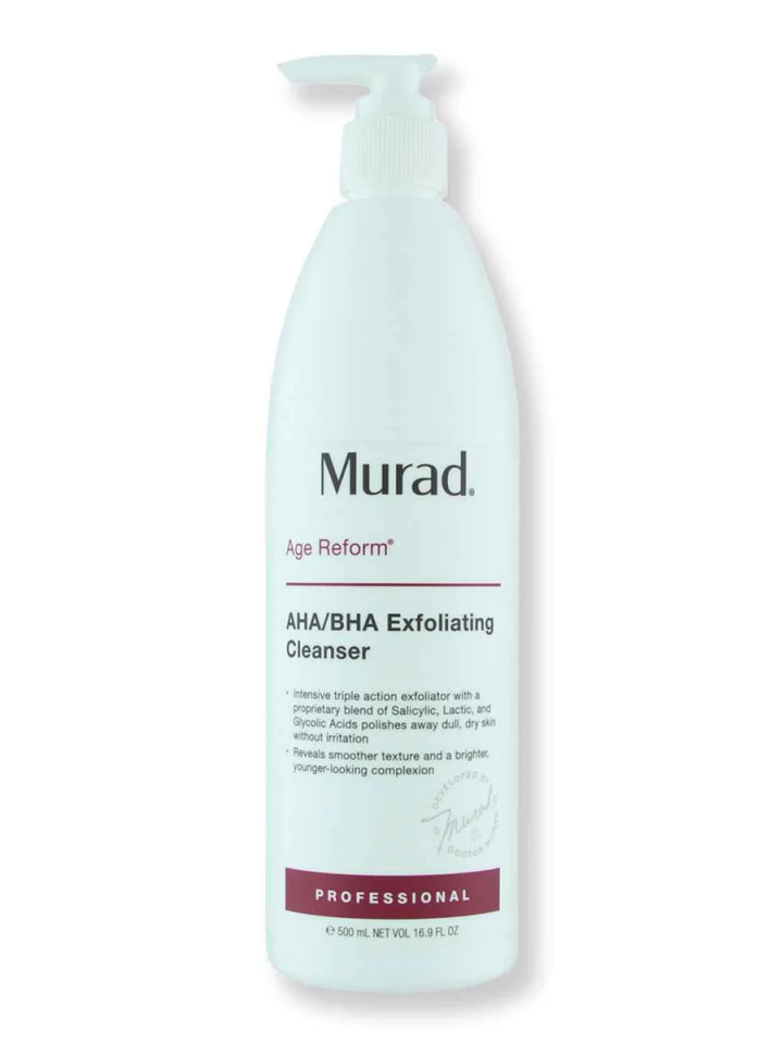 Lotiune de curatare cu efect exfoliant, Murad Aha/Bha (Gramaj: 500 ml, Concentratie: Lotiune pentru curatare)