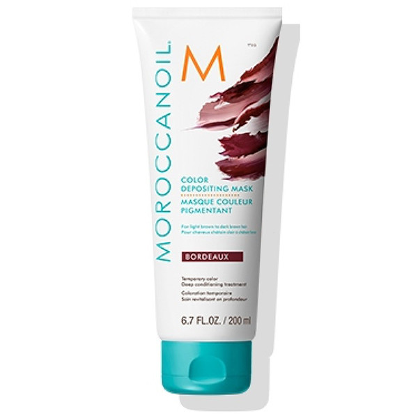 Masca de par nuantatoare Moroccanoil (Concentratie: Masca, Gramaj: 200 ml, CULOARE: Bordeaux)