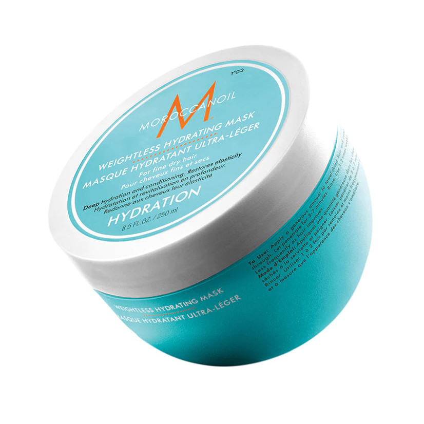 Masca pentru par uscat cu fir fin Moroccanoil Weightless Hydrating Mask (Concentratie: Masca, Gramaj