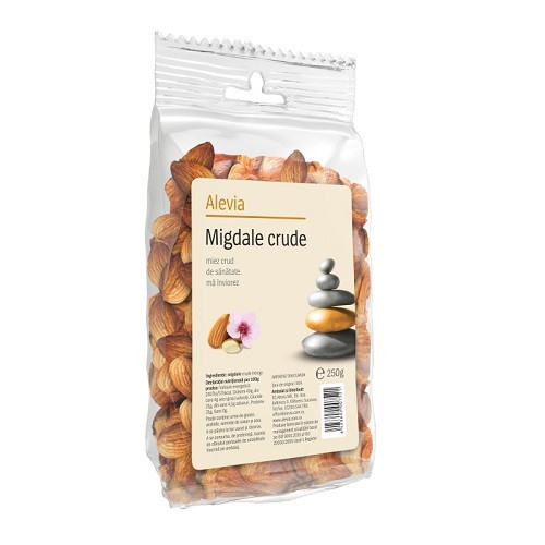 Migdale crude, 250 g, Alevia (Concentratie: 250 g)