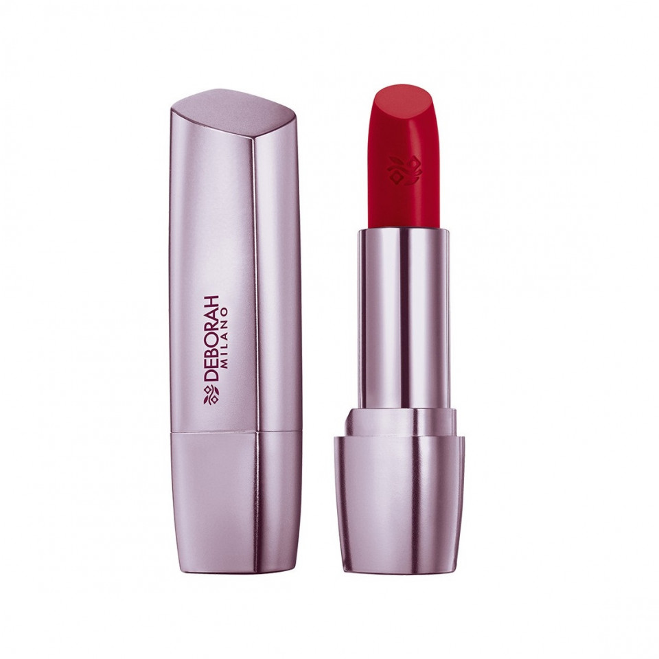 Ruj Deborah Red Shine spf15 (Nuanta Ruj: 10 Deep Red, Gramaj: 4,4 g)