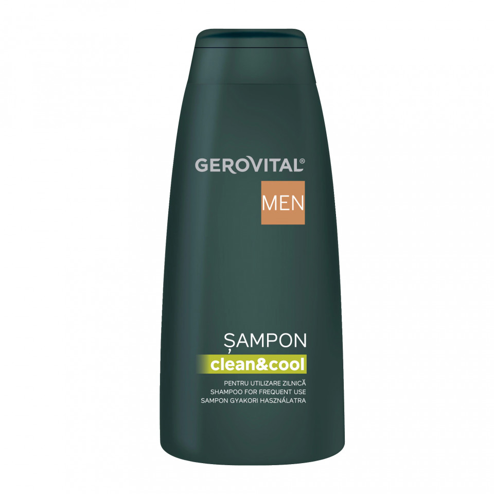 Sampon utilizare zilnica Gerovital Men (Concentratie: Sampon, Gramaj: 400 ml)