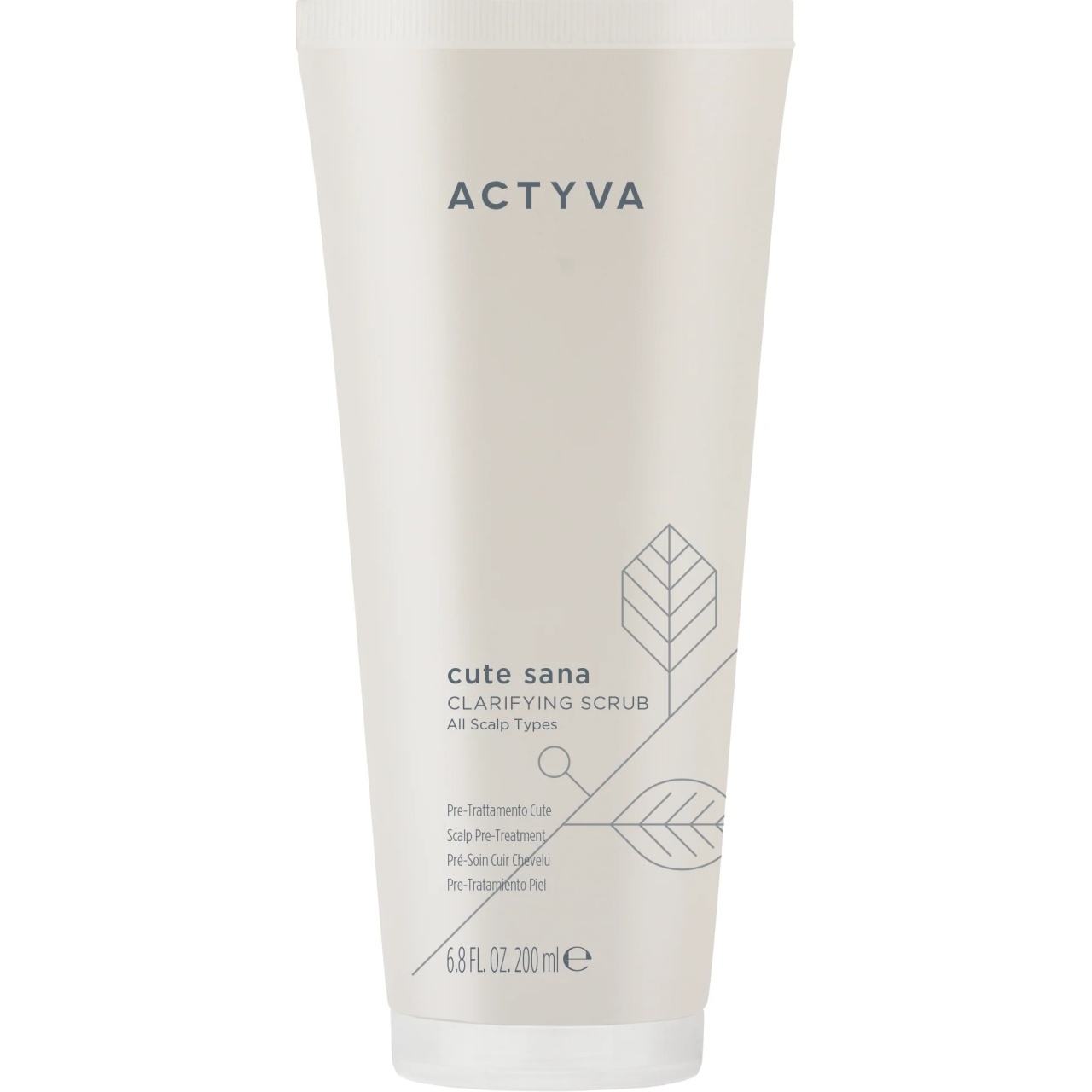 Scrub Exfoliant pentru Scalp - Kemon Actyva Cute Sana Clarifying Scalp Treatment Scrub, 200 ml