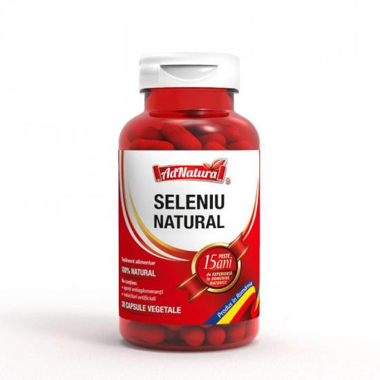 Seleniu Natural AdNatura (Gramaj: 60+30 Capsule)