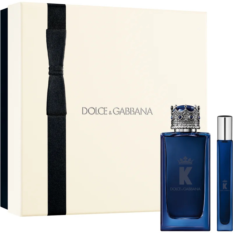 Set cadou D&G K by Dolce&Gabbana, Barbati, Apa de Parfum, 100 ml + 10 ml