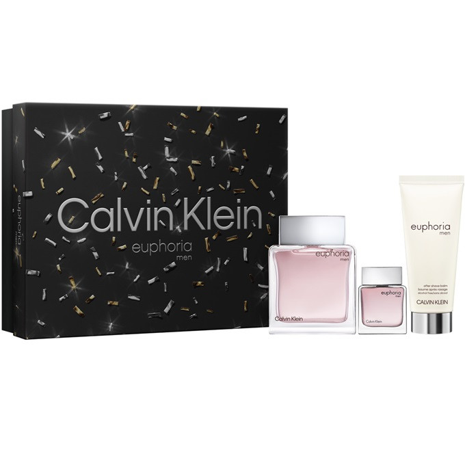 Set Calvin Klein Euphoria Men Apa de toaleta 100ml + Apa de toaleta 15ml + After shave 100ml (Continut set: 100 ml Apa de Toaleta + 15 ml Apa de Toaleta + 100 ml After Shave Balsam)