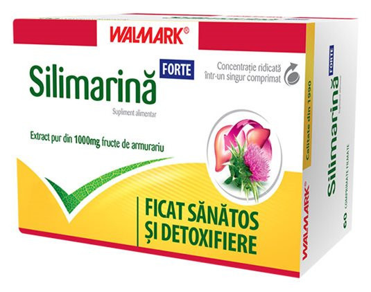 Silimarina Forte Walmark (Ambalaj: 60 comprimate)