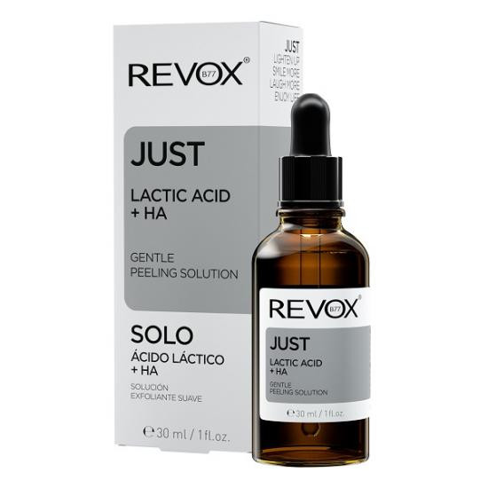 Solutie exfolianta cu acid lactic + HA, Revox (Concentratie: Serum, Gramaj: 30 ml)