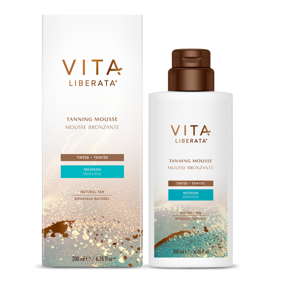 Spuma autobronzanta Vita Liberata Tinted Tanning Mousse, 200 ml (Concentratie: Autobronzant, Culoare produse:  Medium)