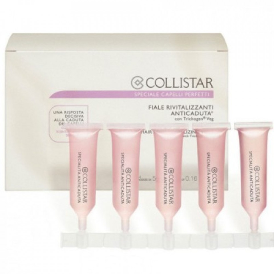 Tratament impotriva caderii parului, Collistar Anti-Hair Loss Revitalizing Vials 15 fiole x 5 ml