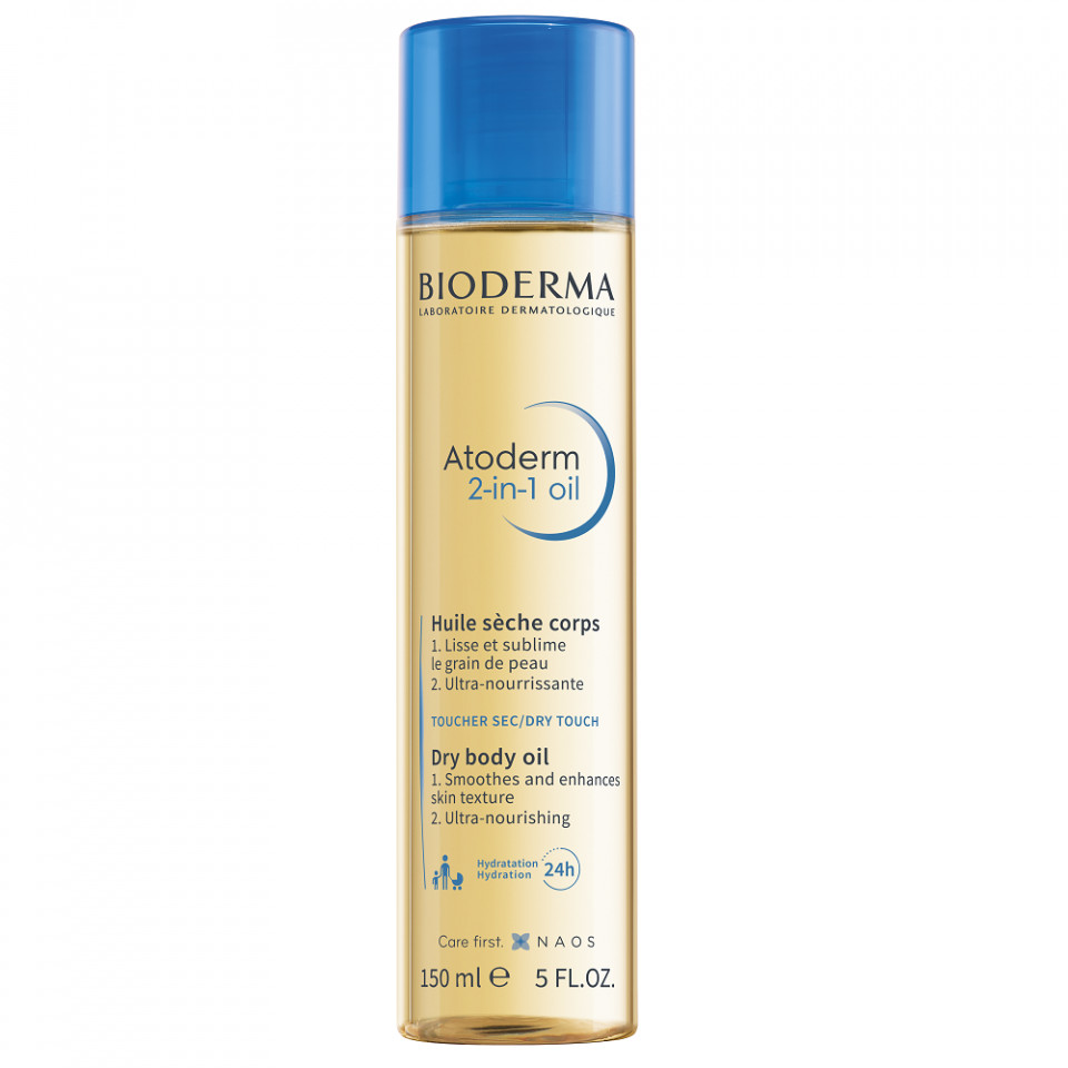 Ulei de corp 2 in 1 Bioderma Atoderm, 150 ml (Gramaj: 150 ml)