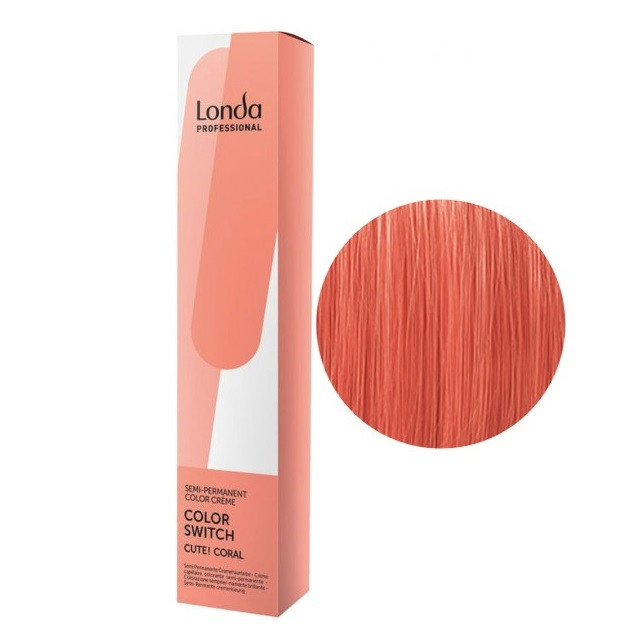 Vopsea semi permanenta Londa Professional Londacolor SWITCH CUTE! CORAL, 80ML