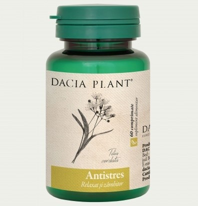 Antistres Dacia Plant 60 comprimate (Concentratie: 500 mg)