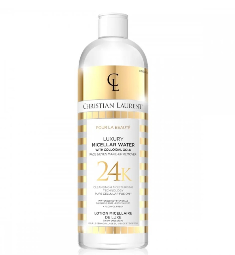 Apa micelara cu aur coloidal 24k Christian Laurent, 500 ml