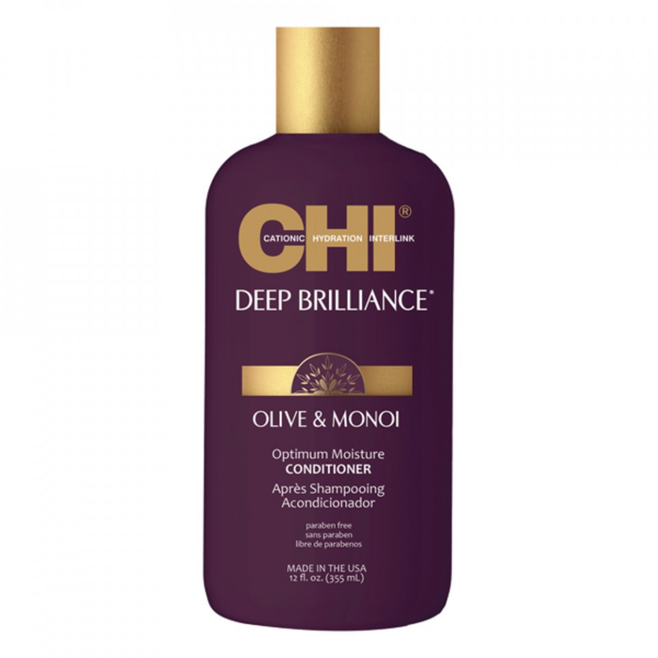 Balsam CHI, Deep Brilliance Olive & Monoi Optimum (Concentratie: Balsam, Gramaj: 59 ml)