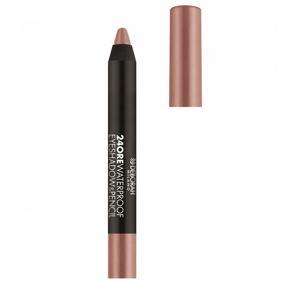 Creion de Ochi, Deborah 24Ore Waterproof Eyeshadow&Pencil. (Gramaj: 2 g, Nuanta fard: 3 Metal Nude)