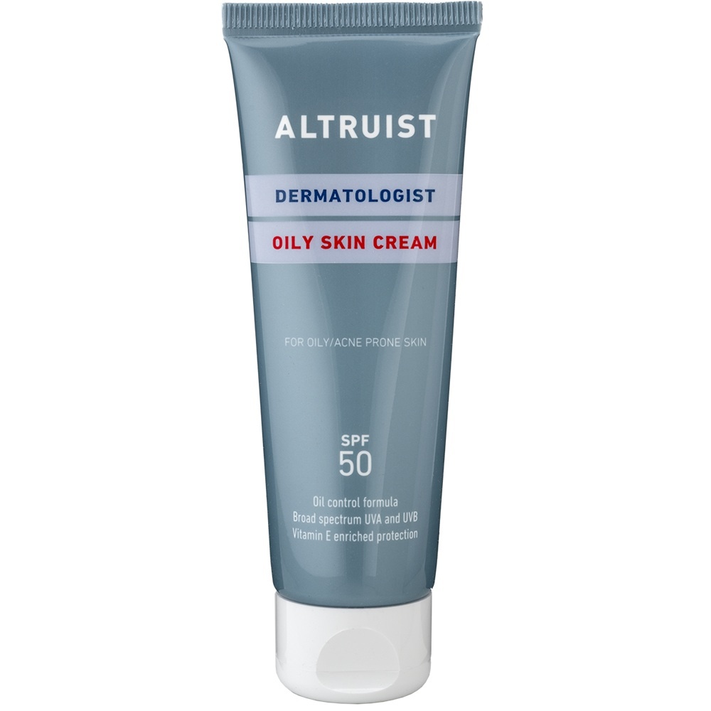 Crema de fata cu protectie solara SPF 50 Oily Skin Altruist, 50 ml