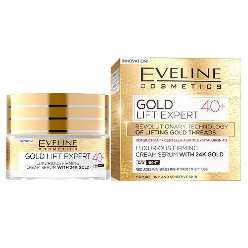 Crema de fata Eveline Cosmetics Gold Lift Expert 40+ (Concentratie: Crema pentru fata, Gramaj: 50 ml