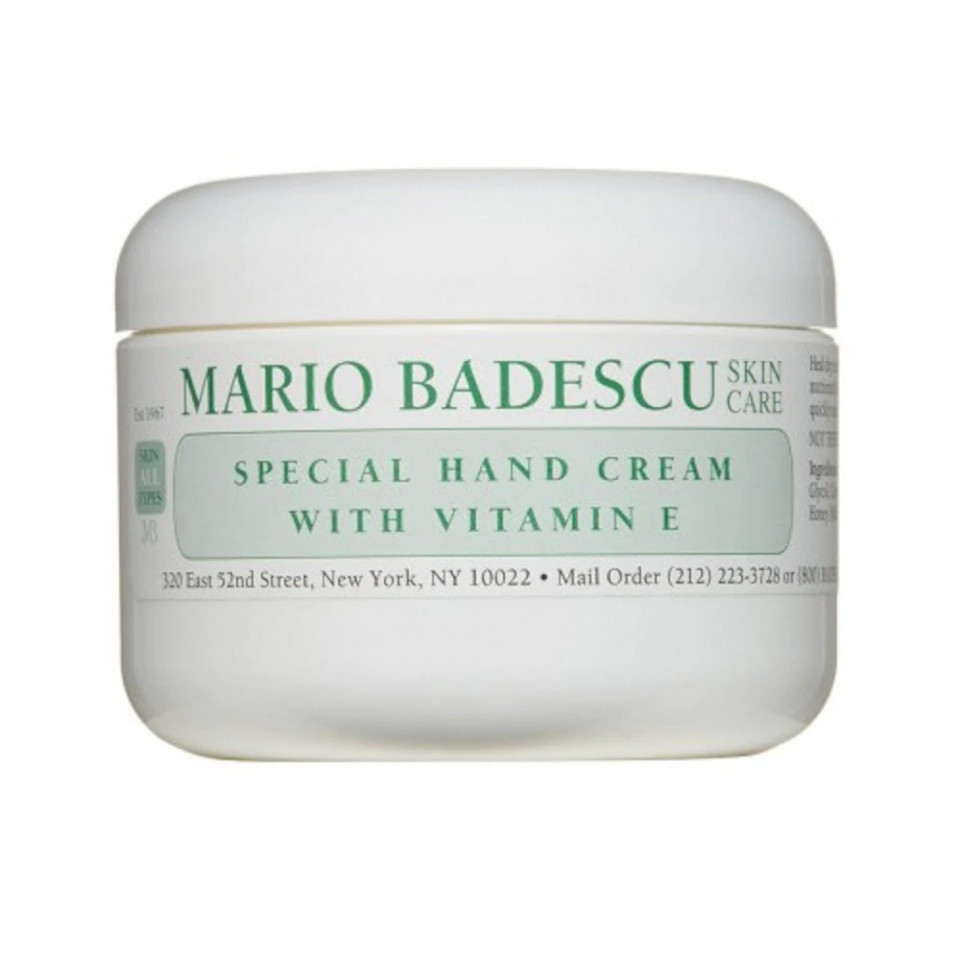 Crema de maini Mario Badescu, Hand cream with vitamin E (Concentratie: Crema de maini, Gramaj: 113 g