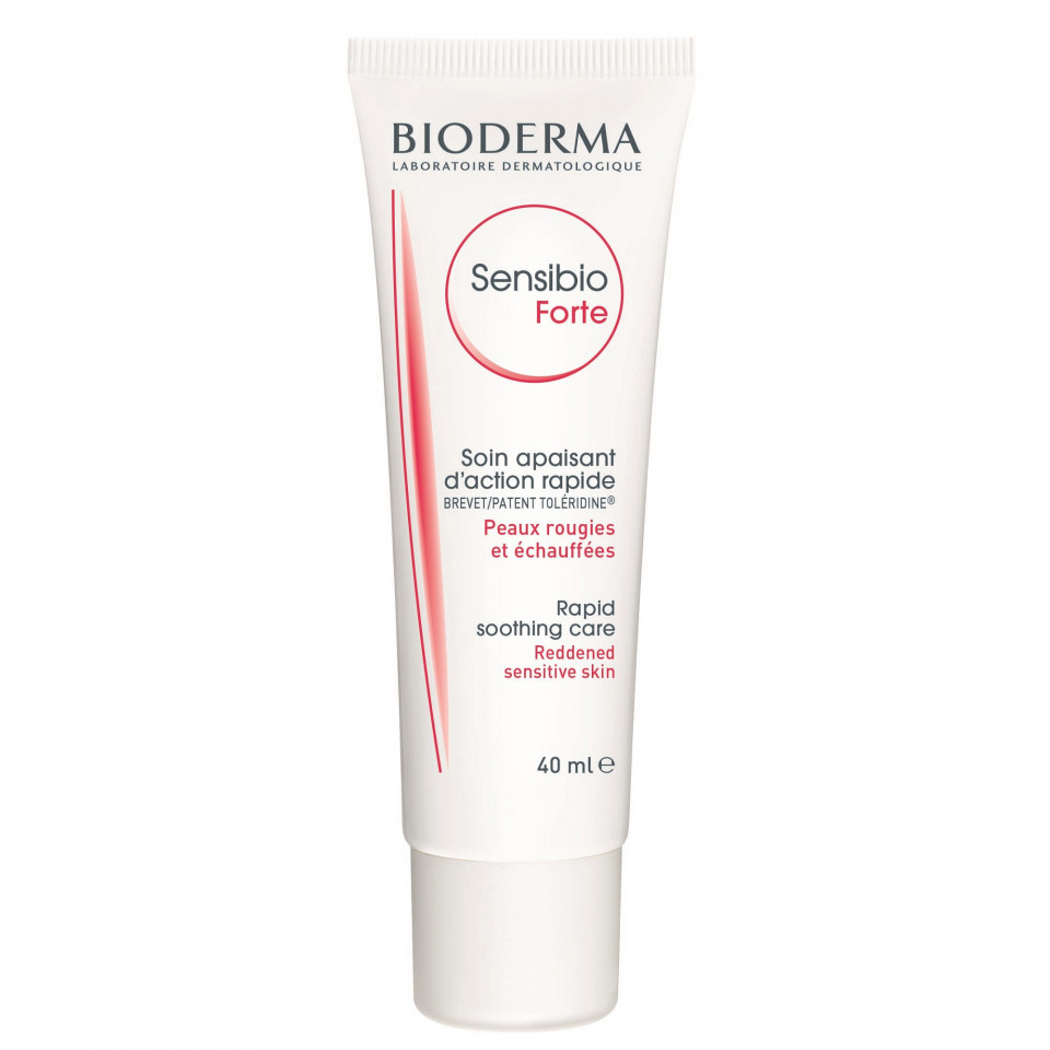 Crema regeneranta rapida Sensibio Forte, Bioderma, 40 ml (Concentratie: Crema pentru fata, Gramaj: 40 ml)