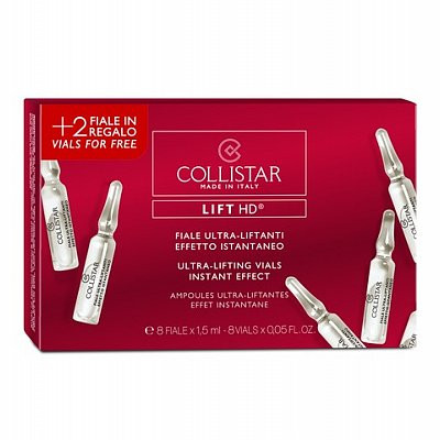 Fiole ultralifting pentru față, gât și decolteu Collistar Ultra Lifting (Gramaj: 9 ml, Concentratie: