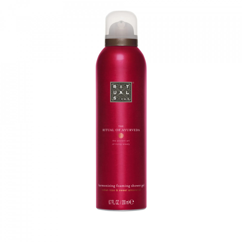 Gel de dus spumant The Ritual of Ayurveda, 200 ml (Concentratie: Gel de dus, Gramaj: 200 ml)