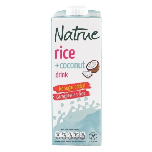 Lapte vegetal din Orez cu Cocos 1l Natrue (Concentratie: 1 L)