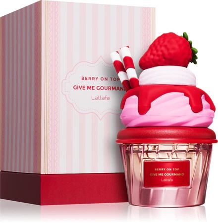 Lattafa Give Me Gourmand Berry On Top Apa de Parfum 75 ml, Femei