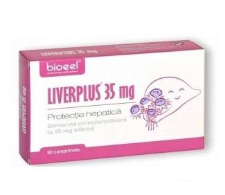 Liverplus 35 mg Bioeel 80 comprimate (Concentratie: 760 mg)